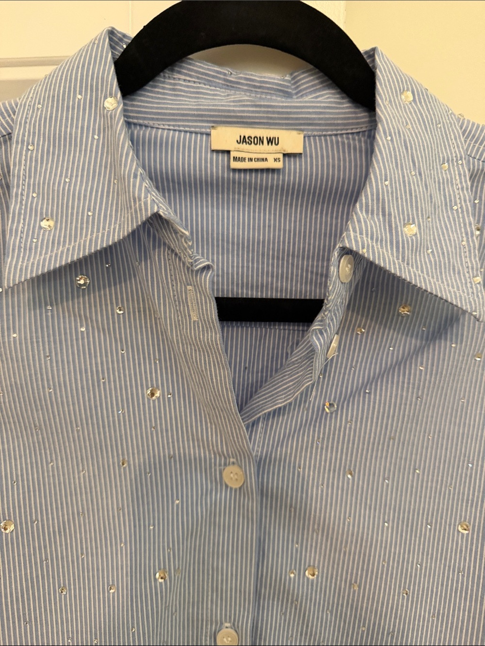 Jason wu embellished button down shirt - Picture 2 of 5